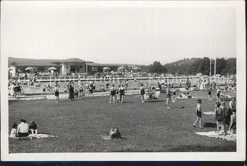 Friedrichroda Schwimmbad Kat. Friedrichroda