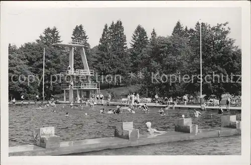 Friedrichroda Schwimmbad Kat. Friedrichroda