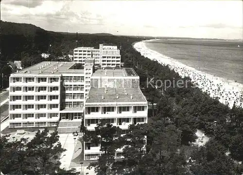 Binz Ruegen Hotel Strandpartie Kat. Binz