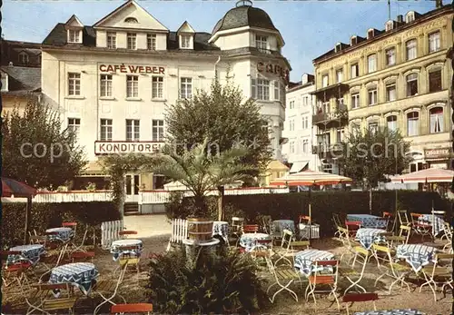 Bad Ems Cafe Weber Freiterrasse Kat. Bad Ems