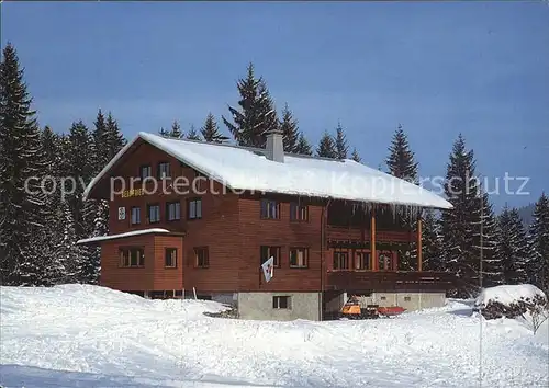 Multen Ski und Wanderheim Bergfried Belchen Kat. Aitern