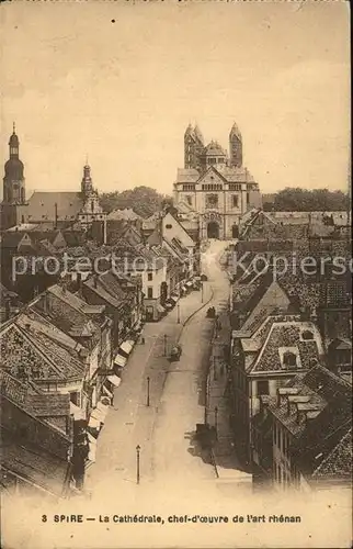 Spire Cathedrale  Kat. Speyer Rhein