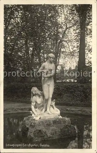 Schwetzingen Schlossgarten Galatea Kat. Schwetzingen