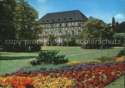 Bad Aachen Quellenhof Park Blumenbeet