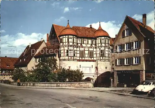 Gaildorf Altes Schloss Kat. Gaildorf