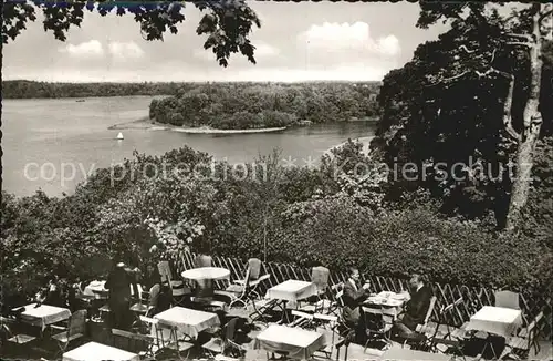 Wannsee Restaurant Blockhaus Nikolskoe Kat. Berlin