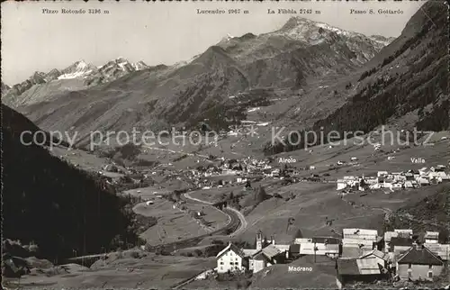 Airolo Panorama Kat. Airolo