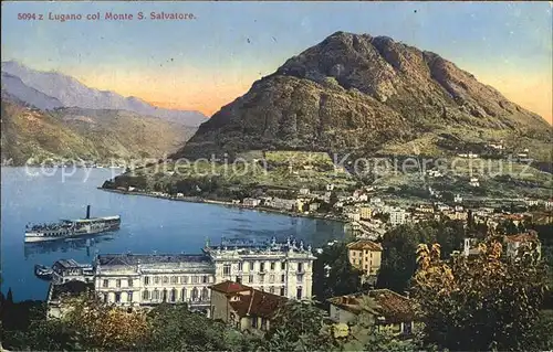 Lugano TI Monte San Salvatore Kat. Lugano