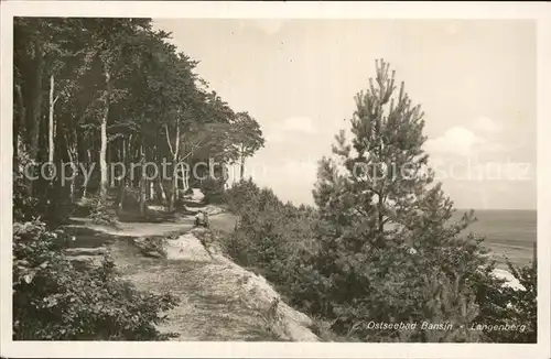 Bansin Ostseebad Langenberg Kat. Heringsdorf