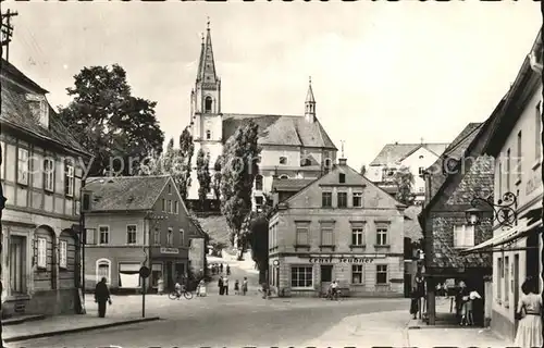 Schirgiswalde Stadtmitte Kirche Kat. Schirgiswalde