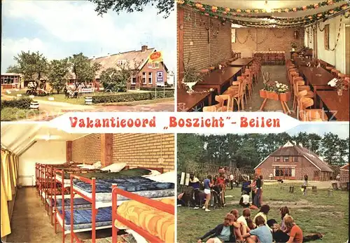 Beilen Vakantieoord Boszicht Beilen Speisesaal Bettenlager Spielplatz Kat. Beilen