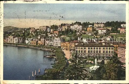 Lugano Lago di Lugano Quai Giardino