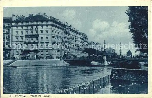 Geneve GE Hotel de Russie Kat. Geneve