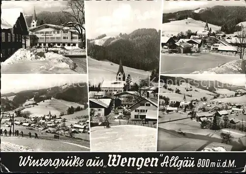 Wengen Kempten Allgaeu  Kat. Weitnau