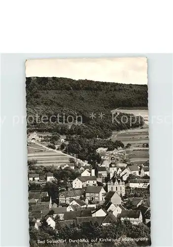 Bad Salzschlirf Kirche Mariengrotte  Kat. Bad Salzschlirf