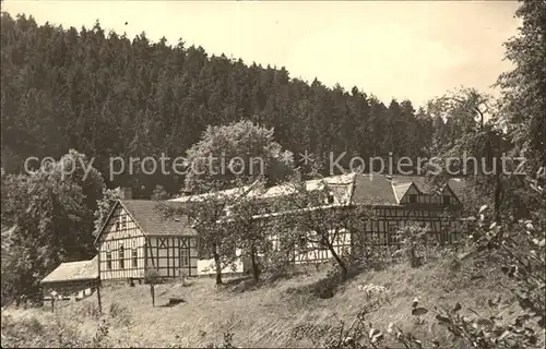 Stadtroda Genesungsheim Neumuehle im Zeitzgrund Kat. Stadtroda