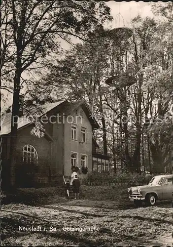 Neustadt Sachsen Goetzingerhoehe Kat. Neustadt Sachsen