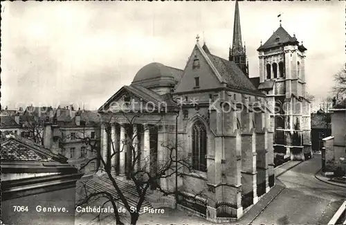 Geneve GE Cathedrale de St. Pierre Kat. Geneve