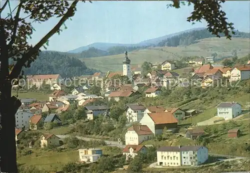 Grafenau Niederbayern Teilansicht Kat. Grafenau