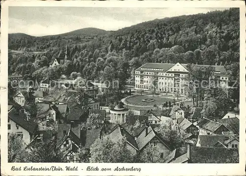 Bad Liebenstein Blick vom Aschenberg Kat. Bad Liebenstein