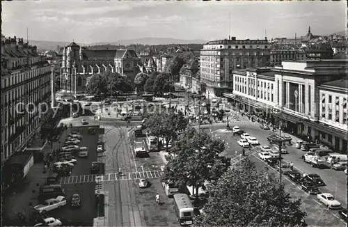 Geneve GE Bahnhof  Kat. Geneve