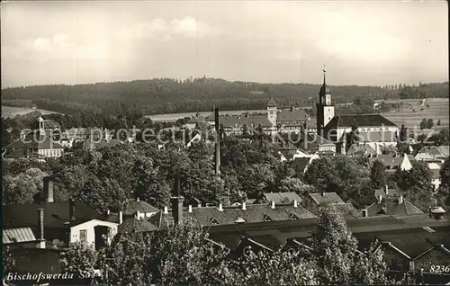 Bischofswerda Panorama Kirche Kat. Bischofswerda