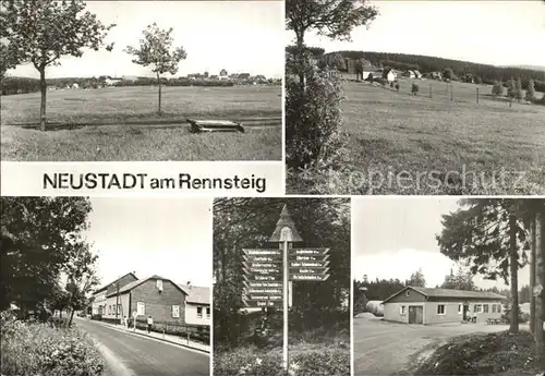 Neustadt Rennsteig Teilansichten Kat. Neustadt Rennsteig