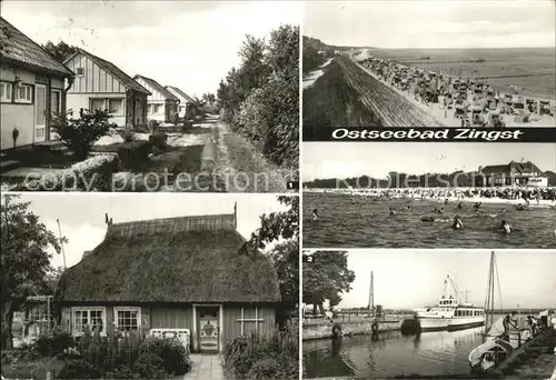 Zingst Ostseebad Urlauberdof Hafen Kat. Zingst Darss