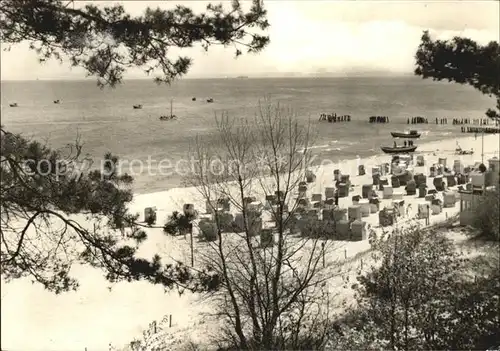 Bansin Ostseebad Blick zum Strand Kat. Heringsdorf