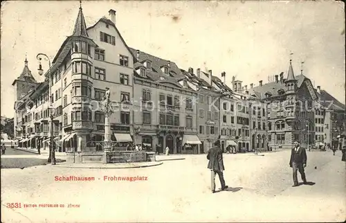 Schaffhausen SH Frohnwagplatz Kat. Schaffhausen