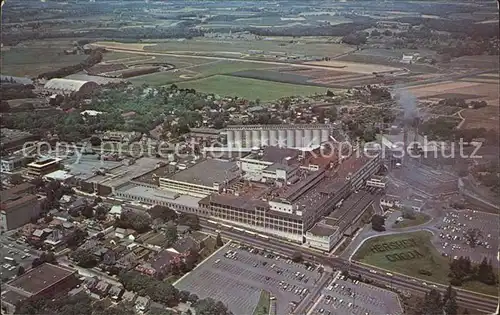 Hershey Pennsylvania Hershey Chocolate Corporation Chocolate and Cocoa Plant aerial view Kat. Hershey