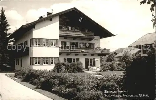 Bad Wiessee Gaestehaus Agricola Kat. Bad Wiessee