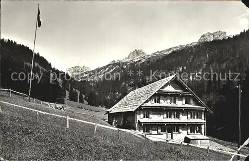 Riemenstalden ob Sisikon Berghaus St. Bernhard Kat. Riemenstalden