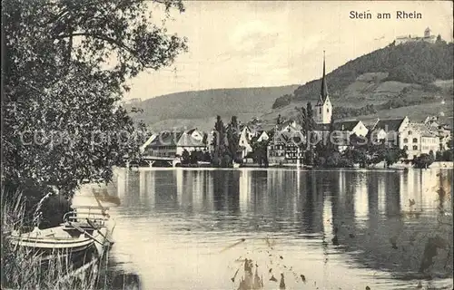 Stein Rhein Rheinpartie Kat. Stein Rhein