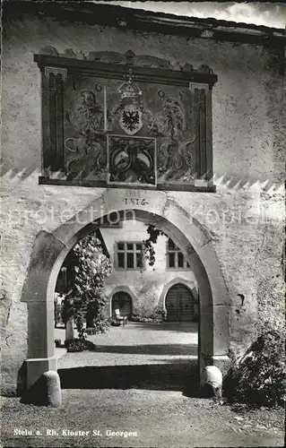 Stein Rhein Kloster St. Georgen Kat. Stein Rhein