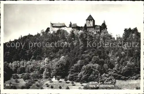 Stein AG Burg Hohenklingen Kat. Stein AG