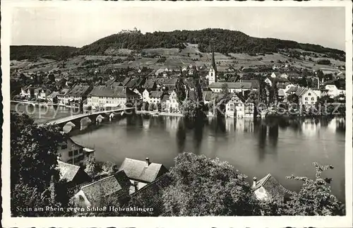 Stein Rhein Schloss Hohenklingen Kat. Stein Rhein