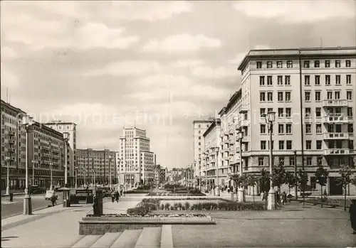 Berlin Karl Marx Allee Kat. Berlin