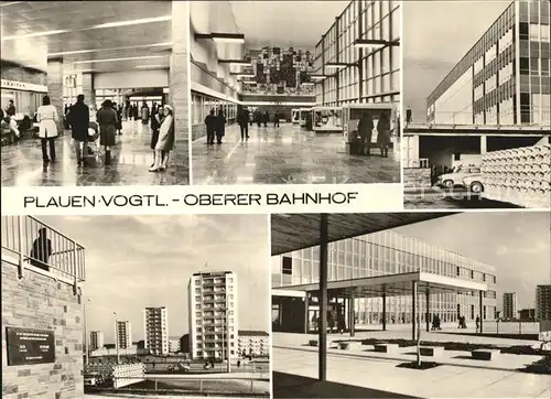 Plauen Vogtland Oberer Bahnhof Kat. Plauen