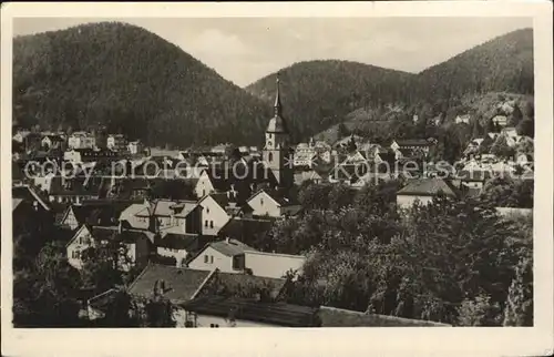 Friedrichroda Teilansicht Kat. Friedrichroda