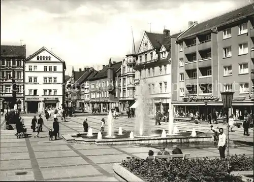 Gotha Thueringen Neumarkt Brunnen Kat. Gotha