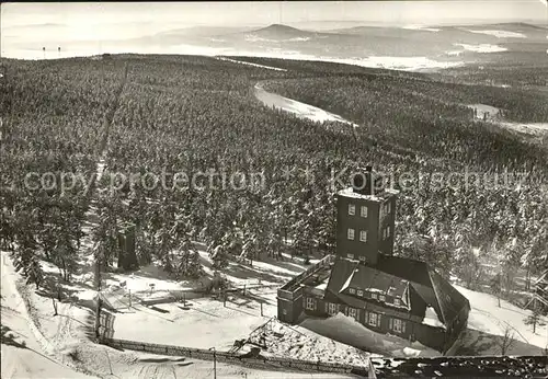 Oberwiesenthal Erzgebirge Wetterwarte Kat. Oberwiesenthal