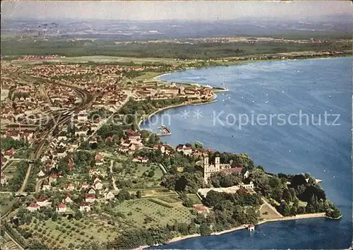 Friedrichshafen Bodensee Fliegeraufnahme Kat. Friedrichshafen