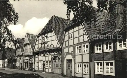 Wiedenbrueck alte Haeuser in der Langestrasse Kat. Rheda Wiedenbrueck