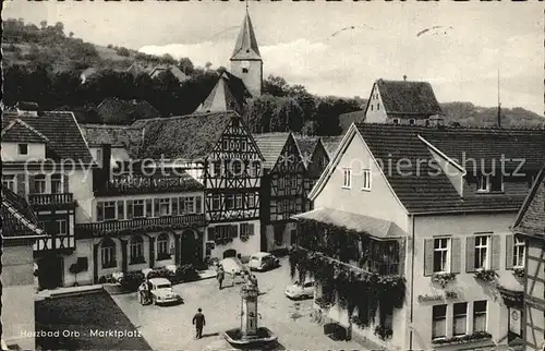 Bad Orb Marktplatz Kat. Bad Orb