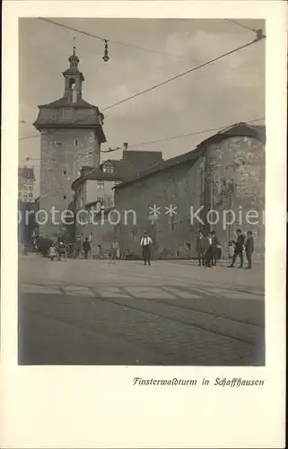 Schaffhausen SH Finsterwaldturm Kat. Schaffhausen