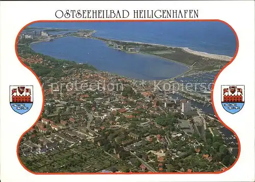 Heiligenhafen Ostseebad Fliegeraufnahme Kat. Heiligenhafen