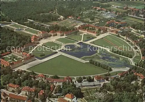 Muenchen Schloss Nymphenburg Fliegeraufnahme Kat. Muenchen