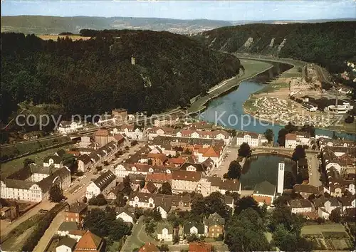 Bad Karlshafen Weser Fliegeraufnahme Kat. Bad Karlshafen