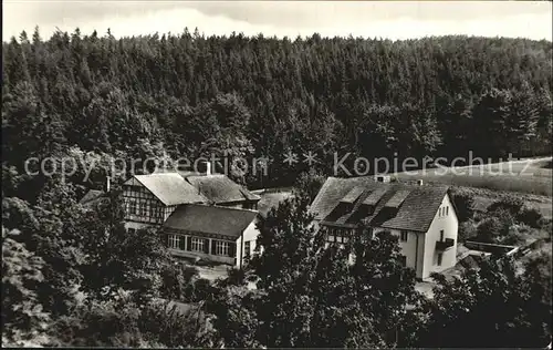 Ernstroda Erholungsheim Otto Heller Kat. Ernstroda